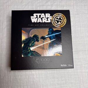 Star Wars FineArt Collection 1000 Piece Puzzle Luke & Vader Limited Edition NEW